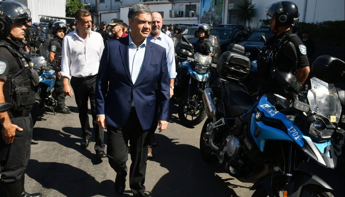 Para combatir el delito, Jorge Macri inauguró la Unidad de Despliegue de Intervenciones Rápidas