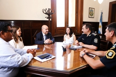 La UNLP acordó trabajar en conjunto con el ministerio de Seguridad bonaerense