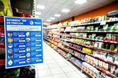 Municipio de Almirante Brown logró nuevo acuerdo de precios con supermercados locales