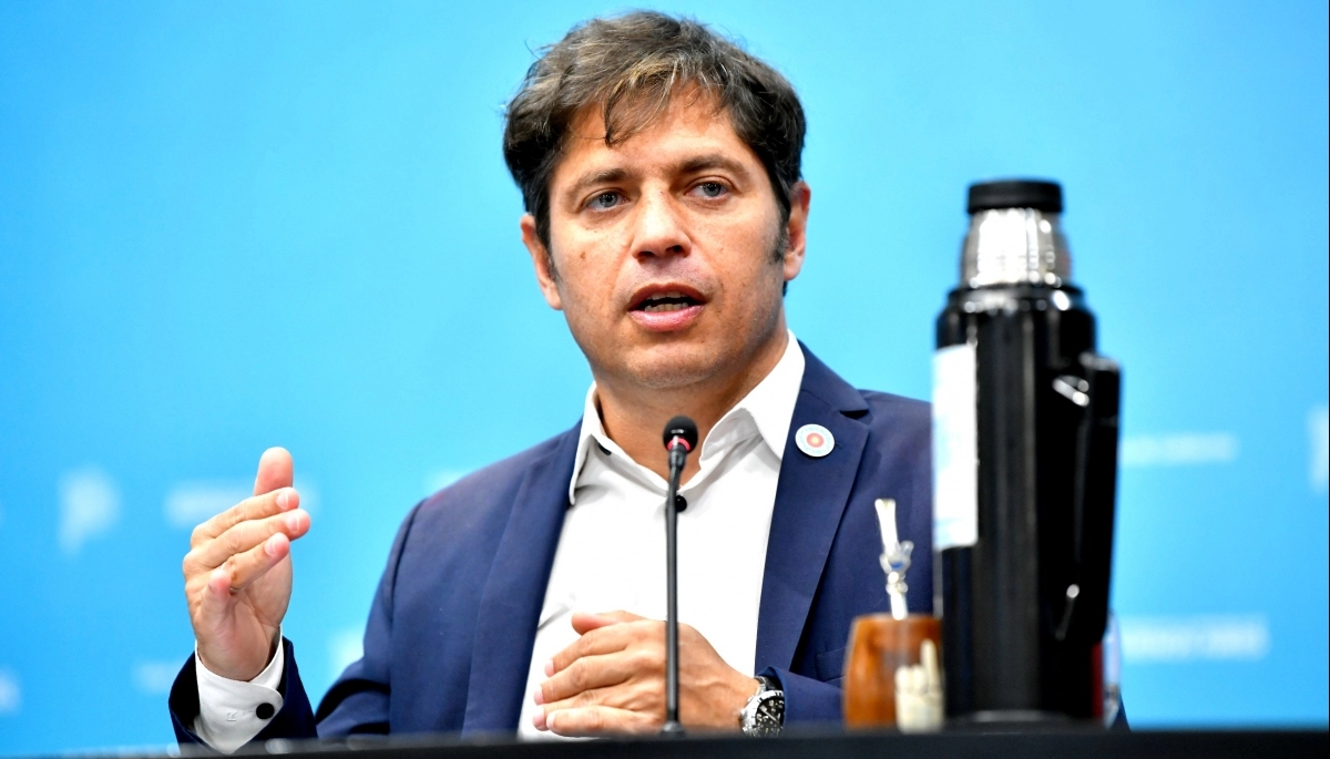 Kicillof responsabilizó a Caputo y a Milei por la falta de pago de los fondos docentes
