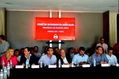 Se reunió el Foro de Intendentes radicales: nueva conducción y ejes de agenda
