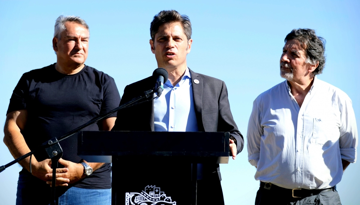 Kicillof revalidó su lucha por los fondos quitados y confirmó el envío de recursos para municipios