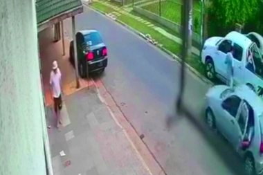 Raid criminal: banda de jóvenes robó una 4x4, horas antes quedaron grabados en un estrepitoso fracaso