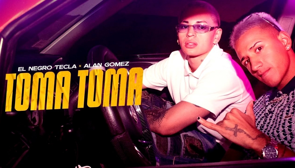 Alan Gómez puso el beat y El Negro Tecla la lírica para lanzar “Toma Toma”