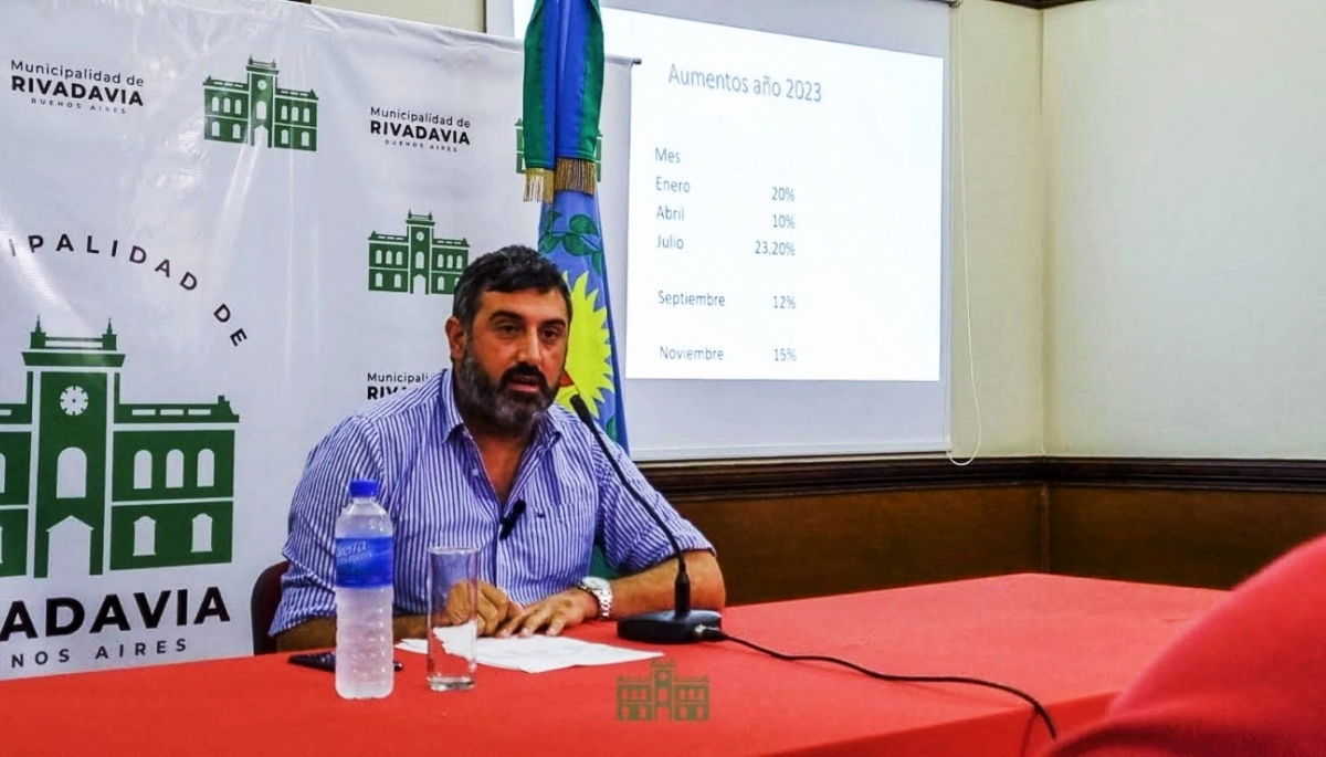 Ante críticas de la oposición, el gobierno de Rivadavia repasó la política salarial del distrito