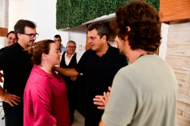 Tras su derrota en el balotaje, Massa reapareció ante el ojo público