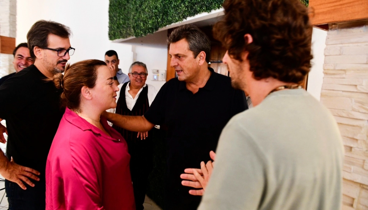 Tras su derrota en el balotaje, Massa reapareció ante el ojo público