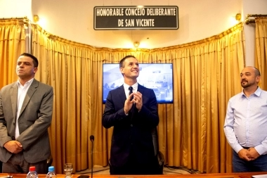 Con el foco puesto en educación y seguridad, Mantegazza abrió las sesiones en San Vicente