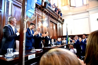 Alak con énfasis en la “cultura de trabajo” y 50 obras “prioritarias” en el inicio de Sesiones Ordinarias