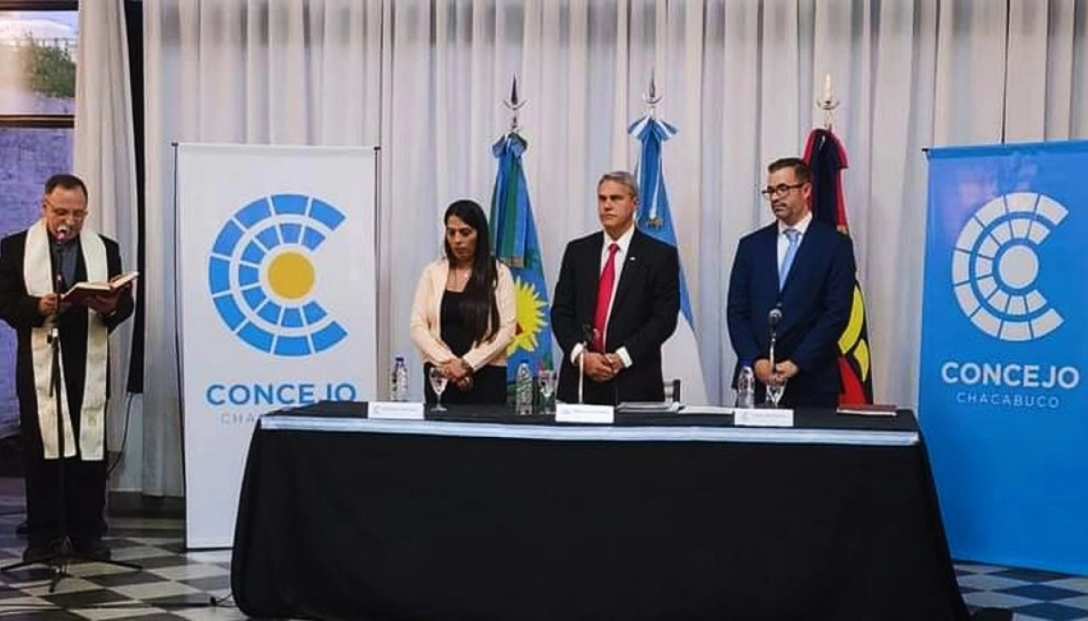 En la Apertura de Sesiones de Chacabuco, Golía invitó a los concejales a forjar un futuro colectivo