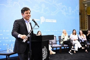Kicillof volvió a poner la diferencia con Milei: inaugurará un "Salón de las Mujeres" bonaerense