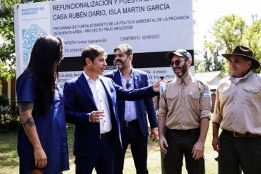 La Provincia celebró los 210 años de la recuperación de la Isla Martín García