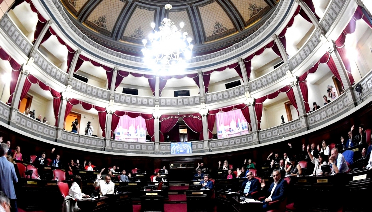El Senado bonaerense sesionó para conformar comisiones y definir vicepresidencias