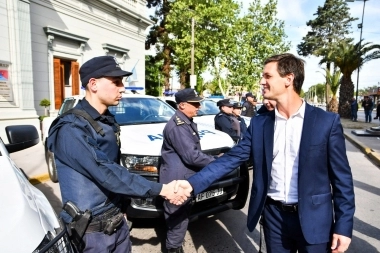 Mantegazza convocó a los vecinos de San Vicente para sumarse a la Policía Bonaerense