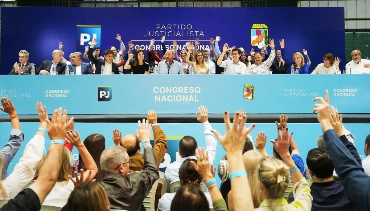 Congreso del PJ: intendentes bonaerenses expusieron sus internas con acusaciones cruzadas