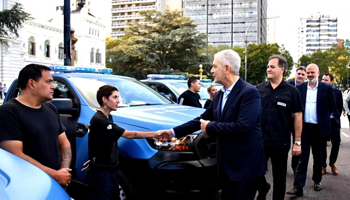 En busca de mejorar la seguridad urbana, Alak presentó la “patrulla unificada” en La Plata