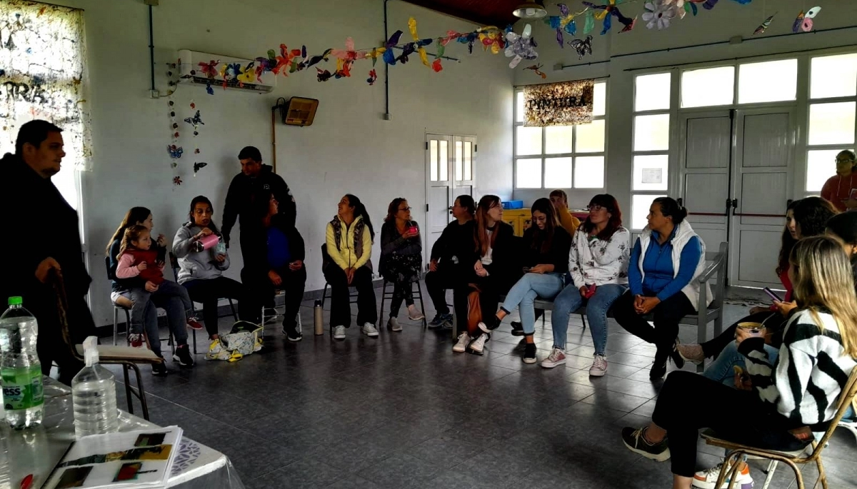 En Gonzales Chaves se llevó a cabo el primer encuentro de mujeres del ámbito rural