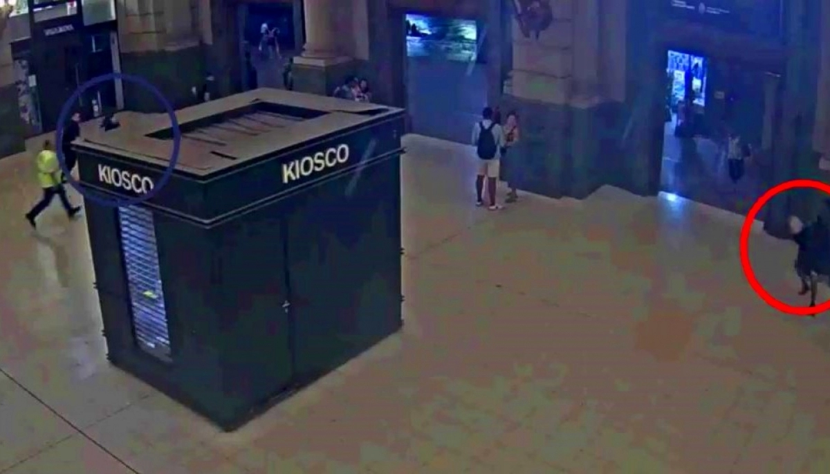 Robó una mochila e intentó escapar en tren cuando era perseguido por la víctima y varios testigos