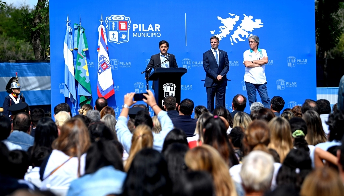 Tras el acto por Malvinas, Kicillof apuntó contra Milei: “No se puede tener como ídola a Thatcher”