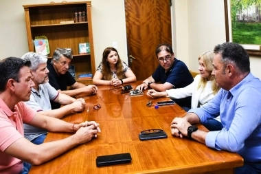 Lordén y una extensa agenda política: encuentro con Abad y visita a municipios de la Séptima Sección