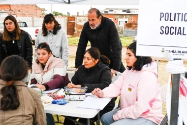 Con Susbielles presente, Bahía Blanca llevó a cabo el operativo interagencial en Más Barrios