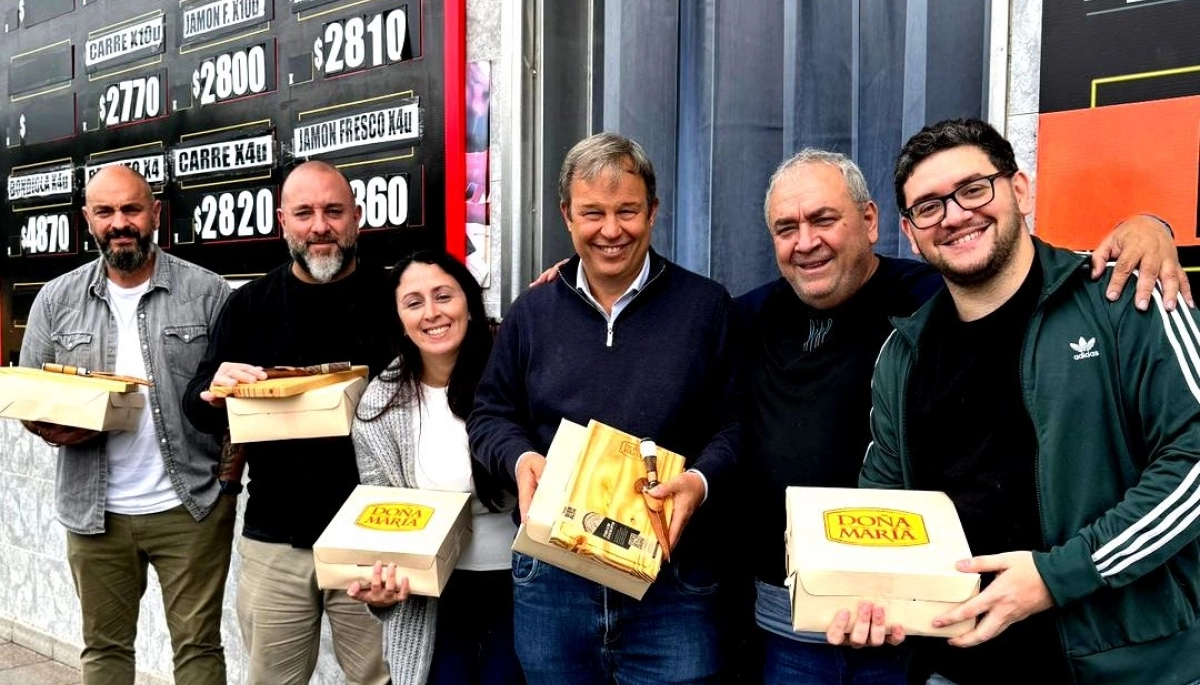 Cascallares recorrió un frigorífico en Brown y destacó la importancia de apoyar a comercios locales