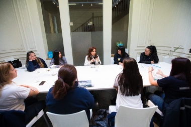 En contra del “ajuste”, Cristina se reunió con trabajadoras despedidas de Pepsico