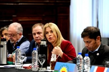 Para Magario, con la Ley Bases corren riesgo el “trabajo” y el “salario” de los argentinos