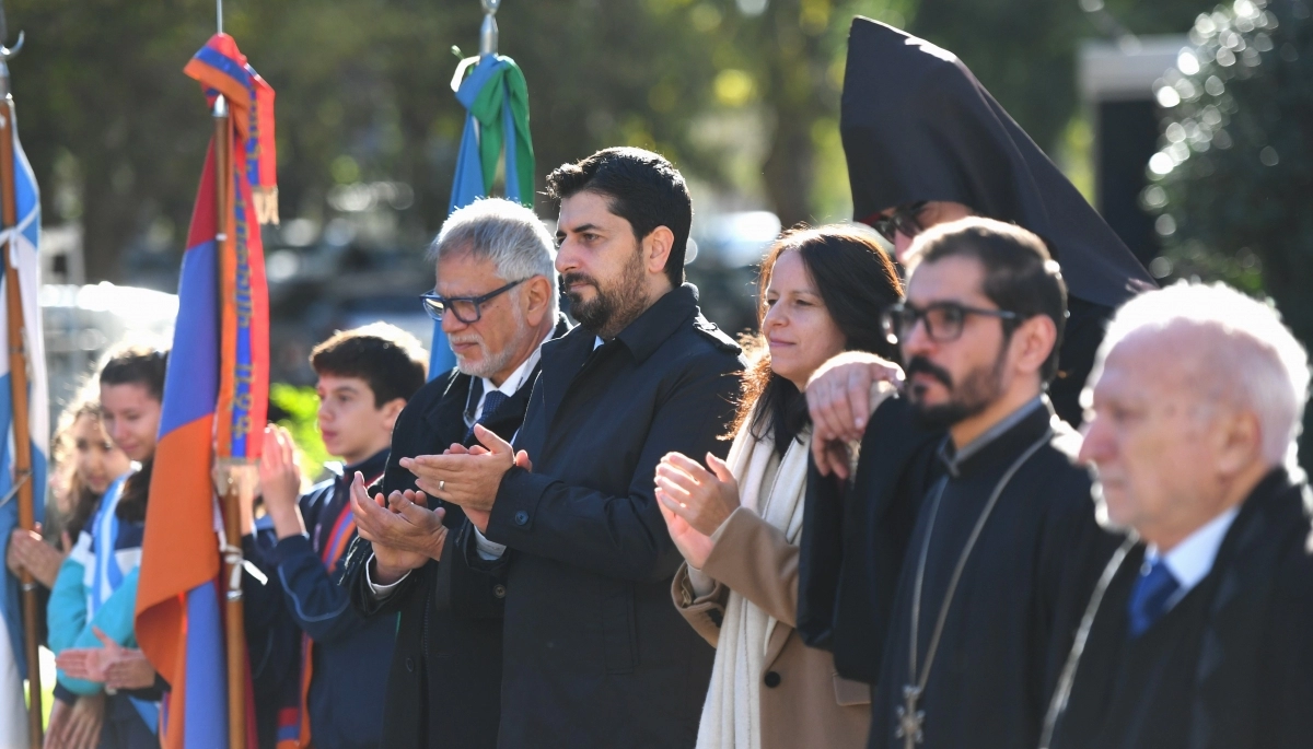Soledad Martínez conmemoró los 109 años del Genocidio Armenio en Vicente López