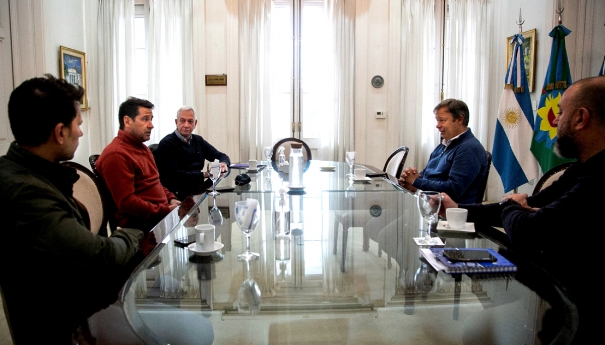 Cascallares recibió a una empresa que trabajará en el Parque Industrial de Burzaco