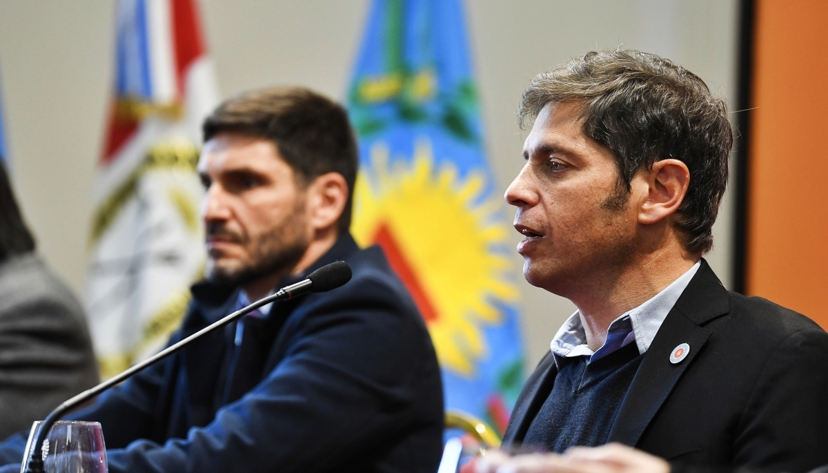 Foto con otro gobernador: Kicillof habló de federalismo “más allá de las banderías políticas”