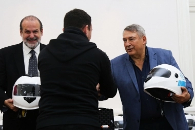 D’Onofrio visitó a Susbielles: capacitación en Seguridad Vial y entrega de equipos