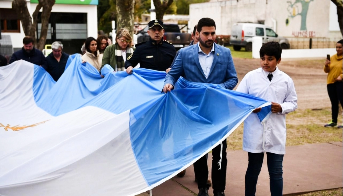 Egüen celebró el 116º aniversario de Gobernador Ugarte junto a los vecinos de 25 de Mayo
