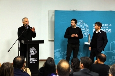 Alak destacó las nuevas obras en el Hospital General San Martín de La Plata