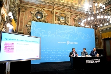 Sileoni ratificó y justificó la polémica medida sobre la no repitencia en secundarias bonaerenses