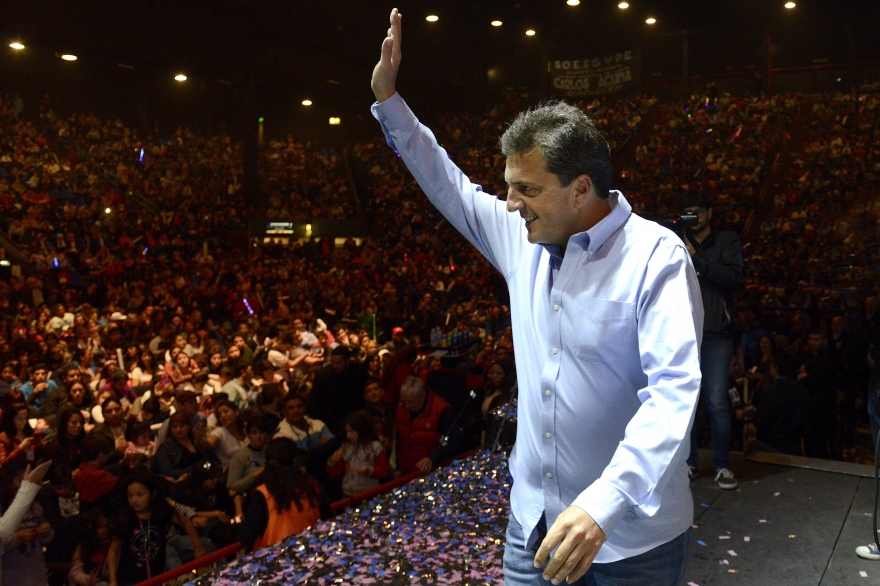 Massa aseguró que va a seguir dando pelea por "el trabajo y la seguridad de Argentina"