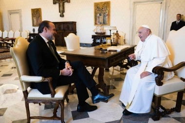 Susbielles tuvo su encuentro con el Papa Francisco: “Es una guía de gestión que seguiré para siempre”
