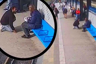 Violencia de género en Merlo: detuvieron a un sujeto que golpeó a una mujer en la estación del tren