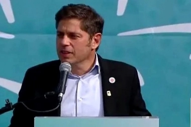 Kicillof encabezó el acto por los 50 años de la muerte de Perón