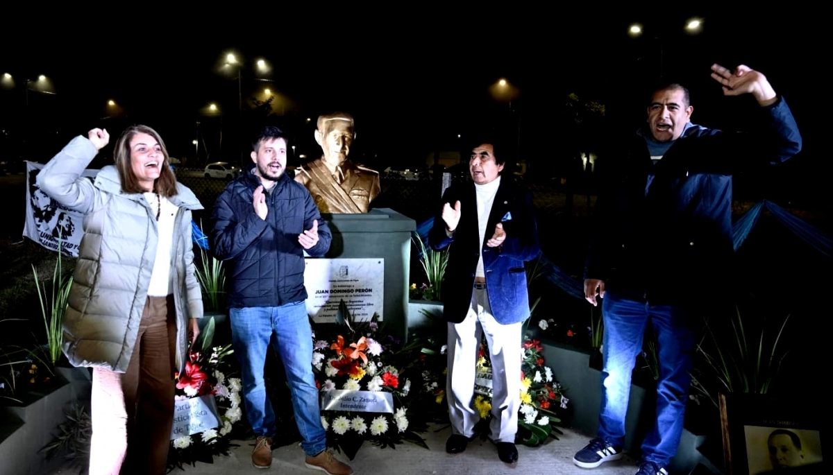 El Partido Justicialista de Tigre realizó un acto por los 50 años de la muerte de Perón