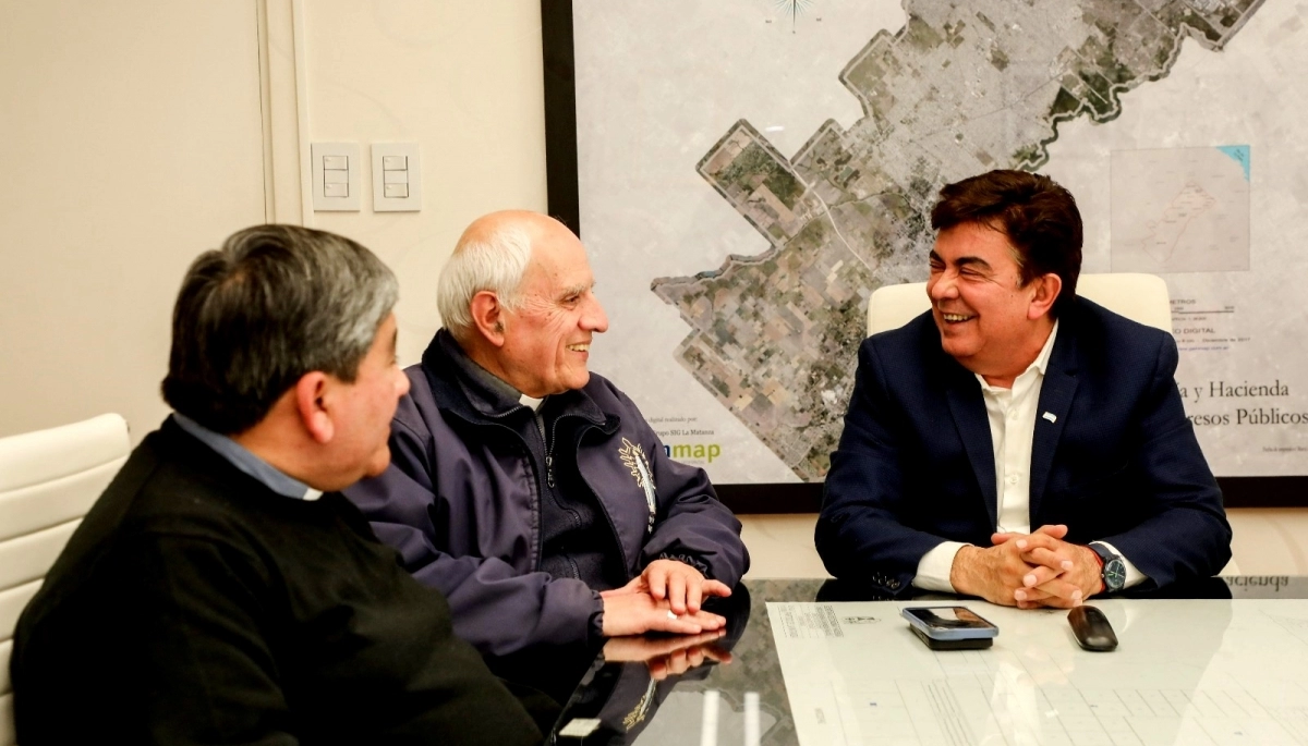 En La Matanza convocaron al Obispo de La Ferrere para presentar las medidas de apoyo social