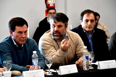 Hourcade destacó que el Municipio de Magdalena se hace cargo de toda obra pública local