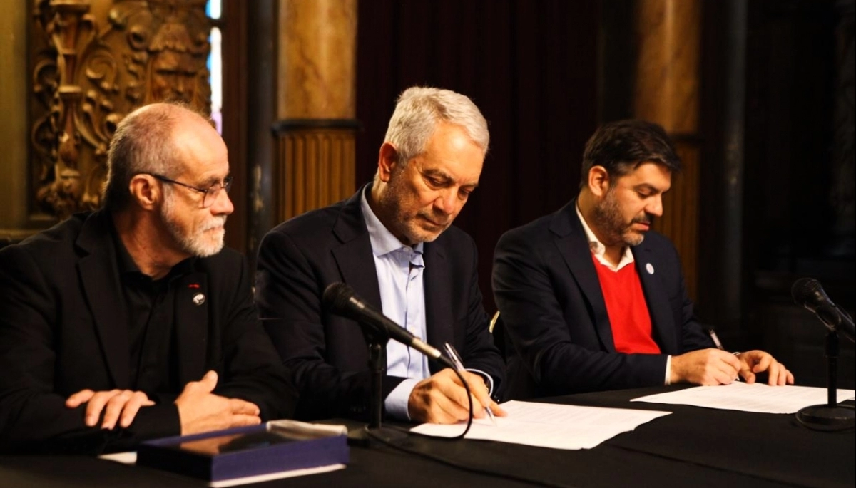 Alak y Bianco firmaron acuerdos para un proyecto de “modernización urbana” en La Plata