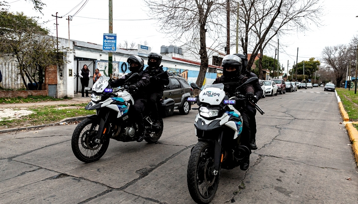 El Municipio de Almirante Brown intensifica los patrullajes en corredores escolares