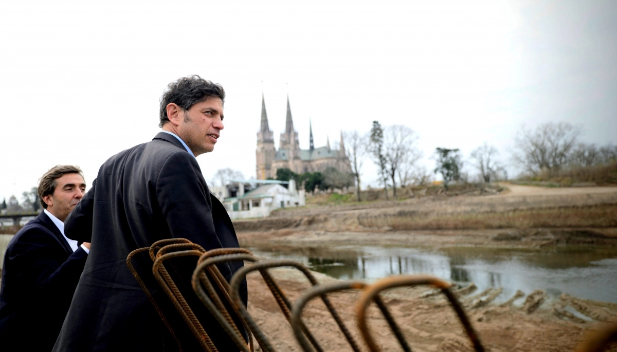 Kicillof presentó un maternal en Lujan y prometió más obras “a pesar” de las “agresiones” de Milei
