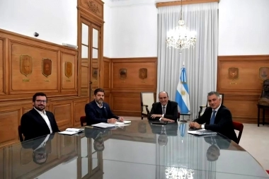 ¿Se termina la guerra?: Bianco se reunió con Francos y pactaron crear una mesa de trabajo