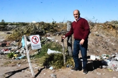 Zurro hizo énfasis en sus políticas ambientales en Pehuajó: “Se observa un cambio en el paisaje”