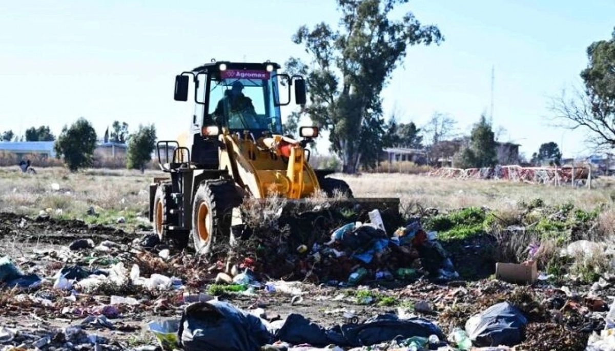 Bahía Blanca: avanzan los operativos de limpieza para la erradicación de basurales