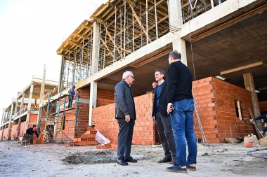 Zamora recibió a Katopodis y recorrieron las obras en el Hospital de Alta Complejidad de Tigre