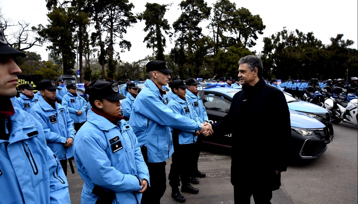 Jorge Macri suma más policías para CABA y le pidió un “mayor compromiso” al gobierno de Kicillof